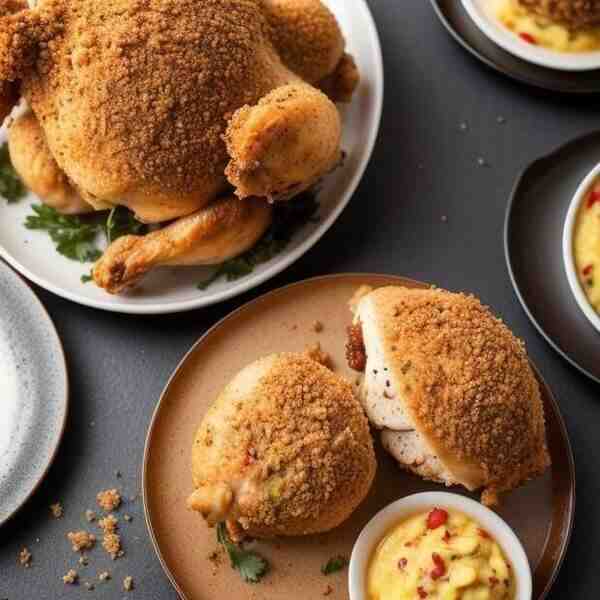 Фаршированная курица